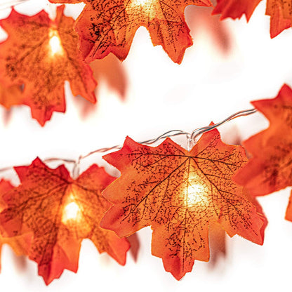 Maple Leaves LED Light String