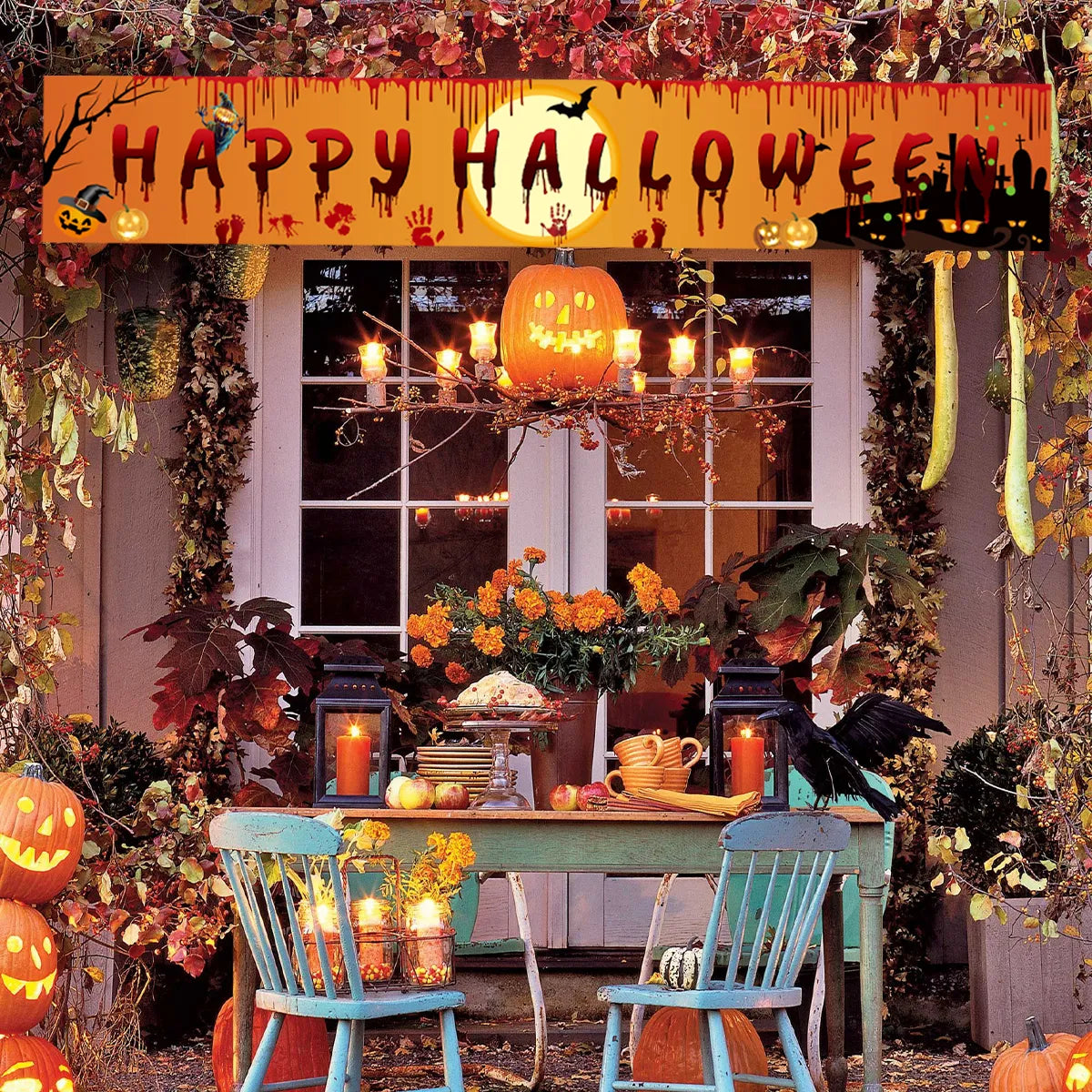 Spook-Tacular Halloween Festivity Banner