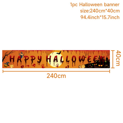 Spook-Tacular Halloween Festivity Banner