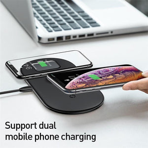 BASEUS Official Store Mobile Phone Chargers 3in1 Wireless Charger