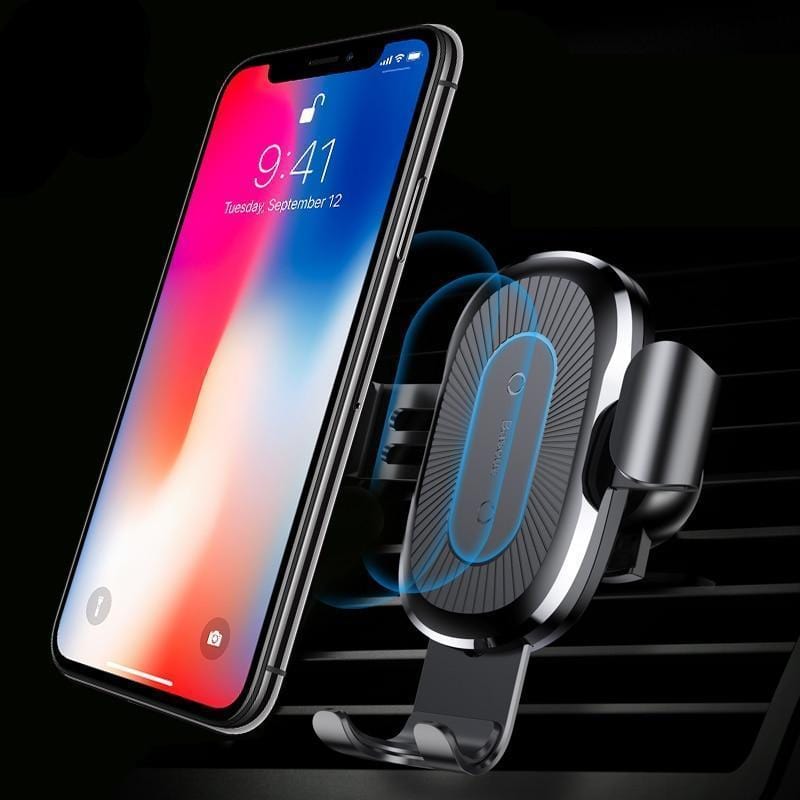 BASEUS OfficialFlagship Store Wireless Chargers PWR CHARGE™  Car Mount Qi Wireless Charger