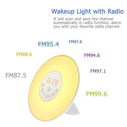 best services 05 Alarm Clocks EU Plug SUNRISE™ Digital Luminous Alarm Clock