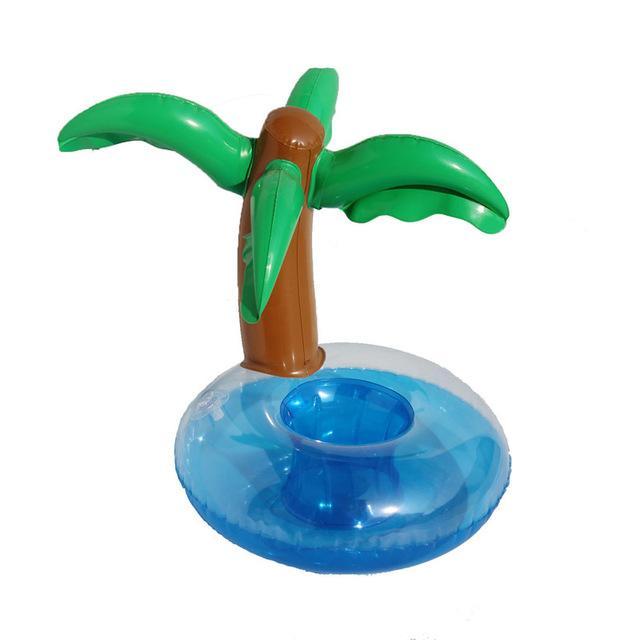 Foxsmarts Coconut Tree Inflatable Pool Party Cup Holders