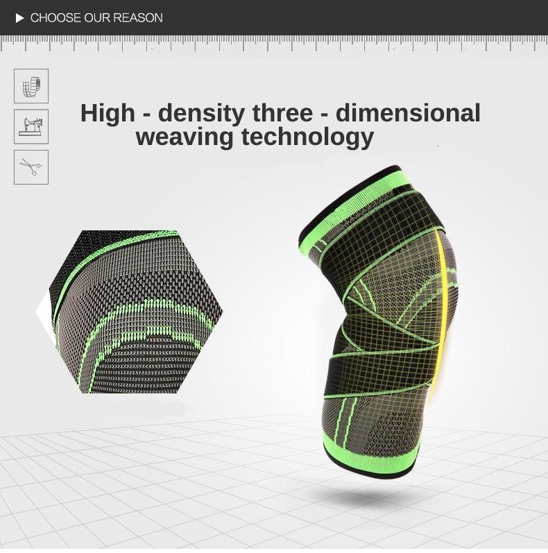 Foxsmarts Compression Sleeve M (14" - 16") XFIT™ 3D Knee Compression Brace