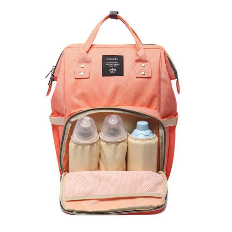 Foxsmarts Pink & White Fashion Mom Diaper Bag