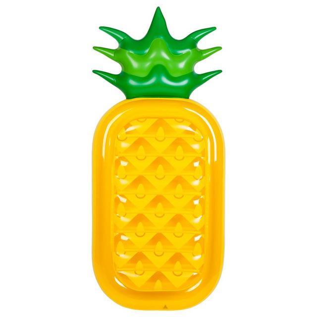Foxsmarts Pool Float Pineapple SunFun™ Inflatable Pineapple And Watermelon Pool Float