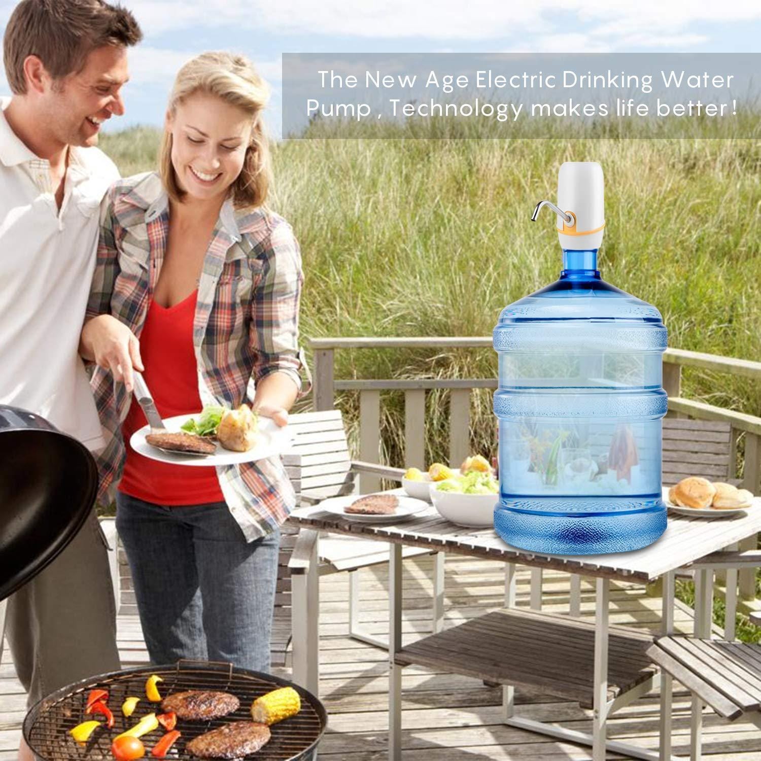 Foxsmarts Rechargeable Smart Water Dispenser for Bottled Water