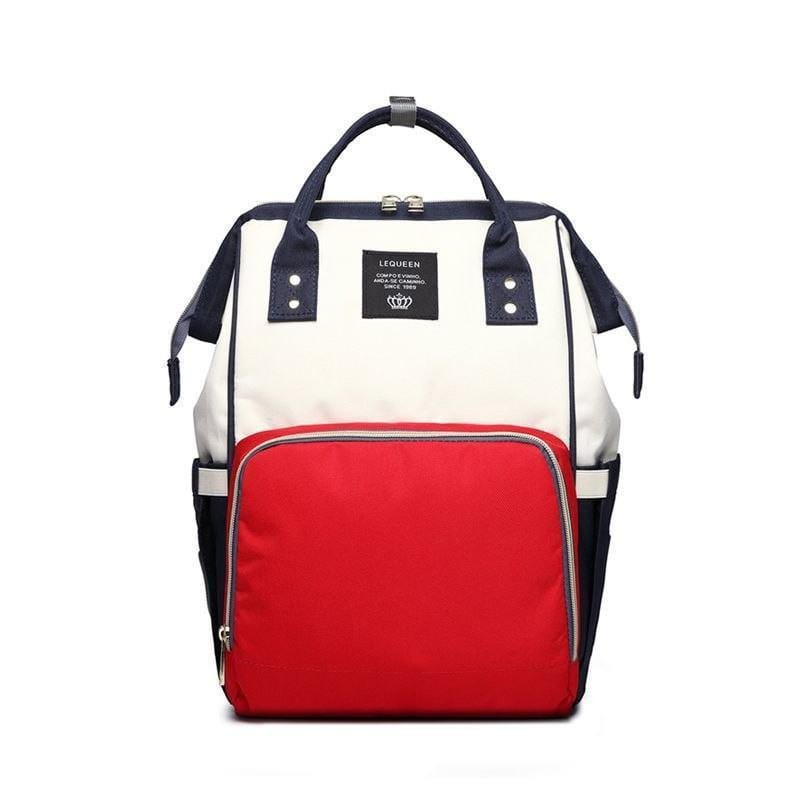 Foxsmarts Red & White Fashion Mom Diaper Bag