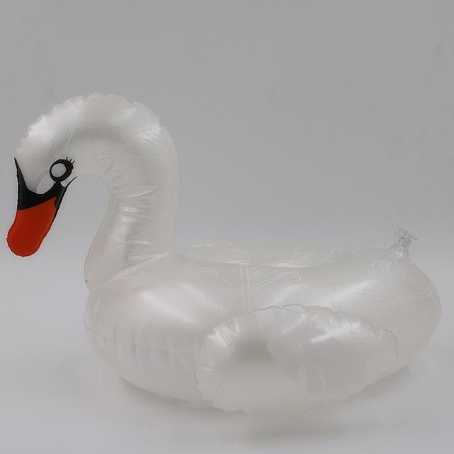 Foxsmarts Swan Inflatable Pool Party Cup Holders
