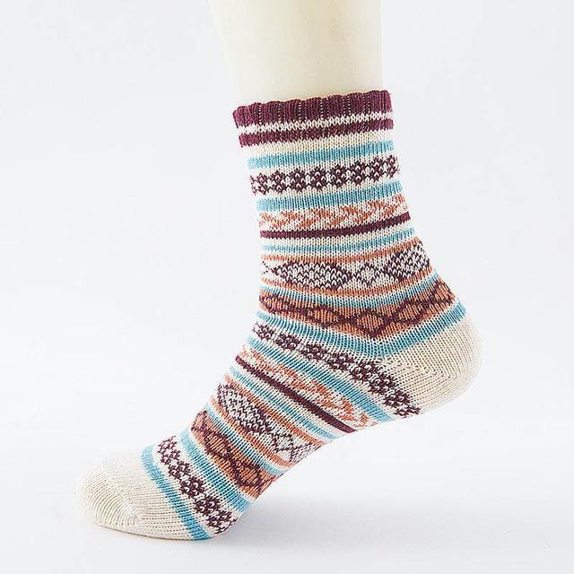 Ice-Rain-Water Store Socks 02 Christmas Wool Socks