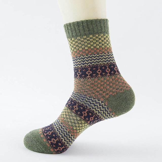 Ice-Rain-Water Store Socks 10 Christmas Wool Socks