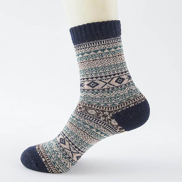 Ice-Rain-Water Store Socks 13 Christmas Wool Socks