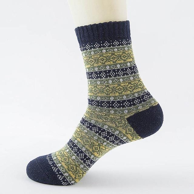 Ice-Rain-Water Store Socks 18 Christmas Wool Socks