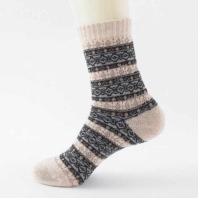 Ice-Rain-Water Store Socks 19 Christmas Wool Socks
