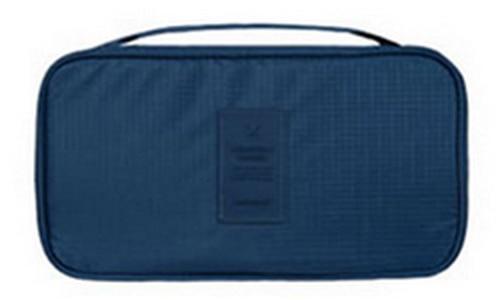 IHAD Official Store Storage Bags Deep Blue Lingerie Organizer Travel Bag