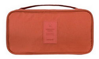 IHAD Official Store Storage Bags Orange Lingerie Organizer Travel Bag