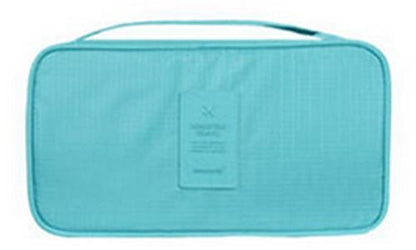IHAD Official Store Storage Bags Sky Blue Lingerie Organizer Travel Bag