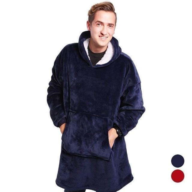 JAGDAMBE Official Store Blankets Blue / One Size For All Oversized Comfy Blanket Hoodie