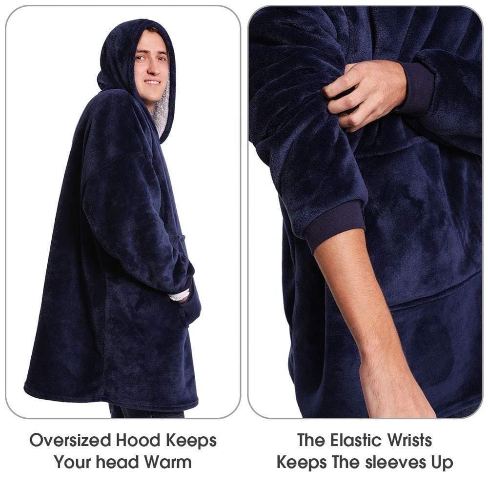 JAGDAMBE Official Store Blankets Oversized Comfy Blanket Hoodie