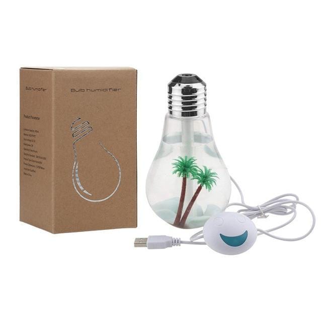 JE J. COTTON. DESIGN Familly Store Humidifiers Silver AROMA™ LED Bulb Air Humidifier