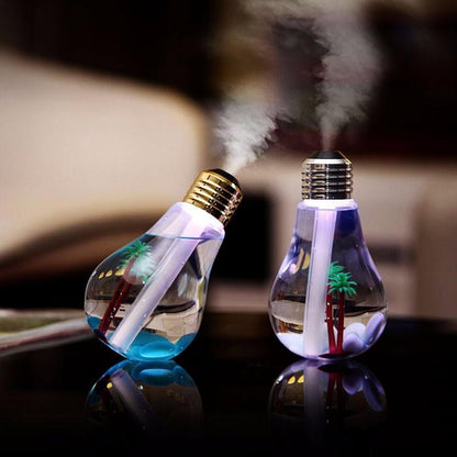 JE J. COTTON. DESIGN Familly Store Humidifiers Silver AROMA™ LED Bulb Air Humidifier