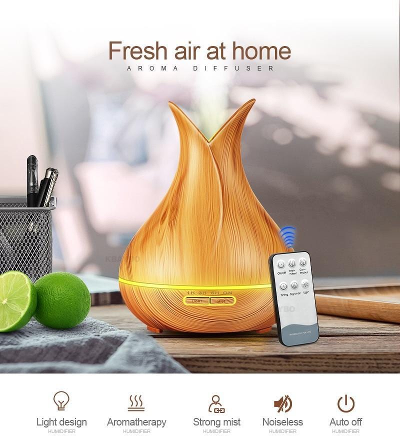 KBAYBO Official Store Humidifiers Light Wood / AU AROMA™ Ultrasonic Essential Oil Diffuser