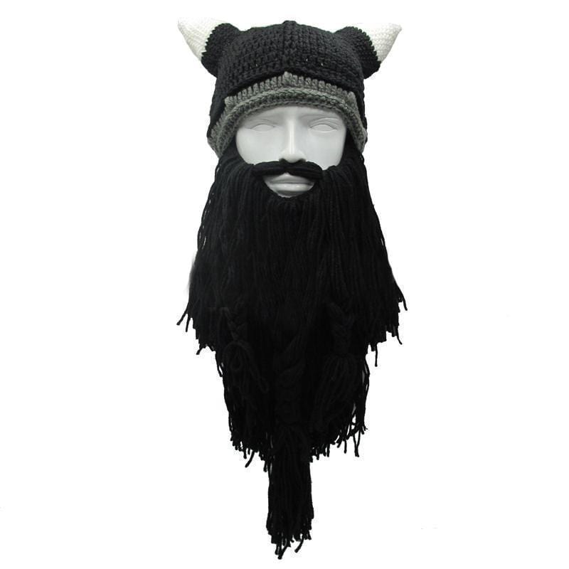 Mr.Kooky Official Store Skullies & Beanies Black Beard The Legendary™ Viking Beard Beanie