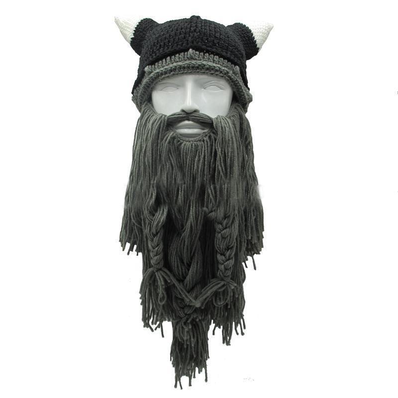 Mr.Kooky Official Store Skullies & Beanies Dark Gray Beard The Legendary™ Viking Beard Beanie