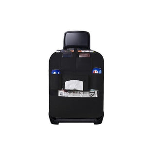 Naturelife Store Storage Bags Black Multi-Pocket Travel Car Seat Storage Organizer