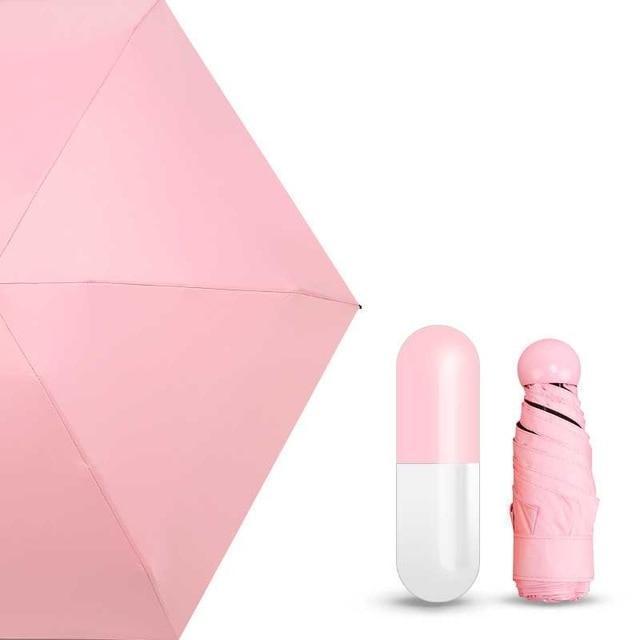 On a Rainy Day Store Umbrellas Pink CAPSULE™ Mini Pocket Umbrella