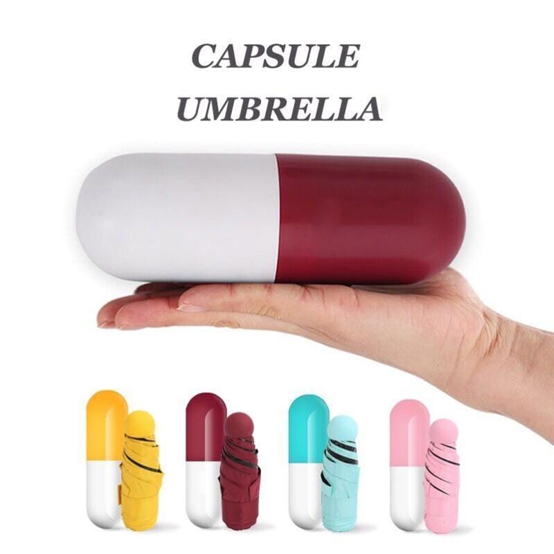 On a Rainy Day Store Umbrellas Red CAPSULE™ Mini Pocket Umbrella