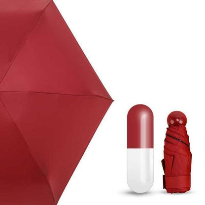 On a Rainy Day Store Umbrellas Red CAPSULE™ Mini Pocket Umbrella
