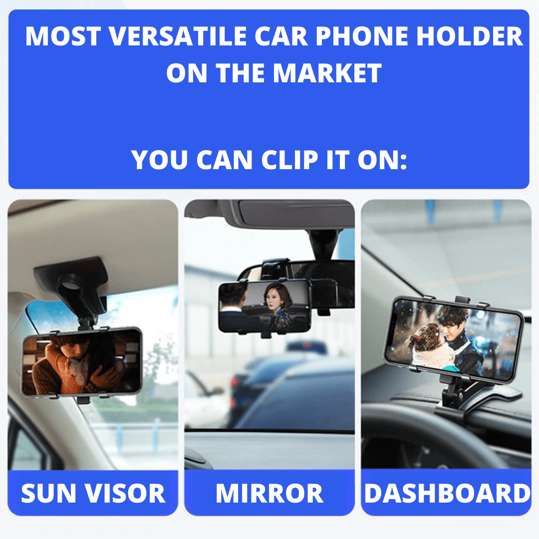 UniMount™ Universal Car Phone Holder