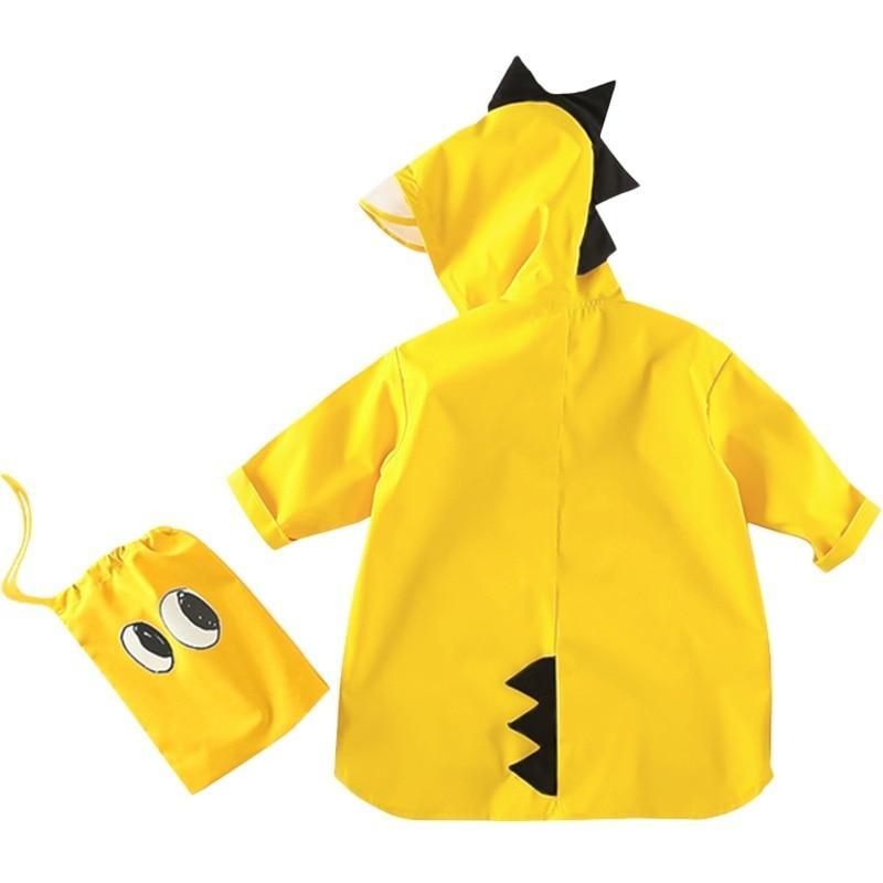 Vilead Official Store Raincoats Yellow / S DINO Rain Coat For Kids