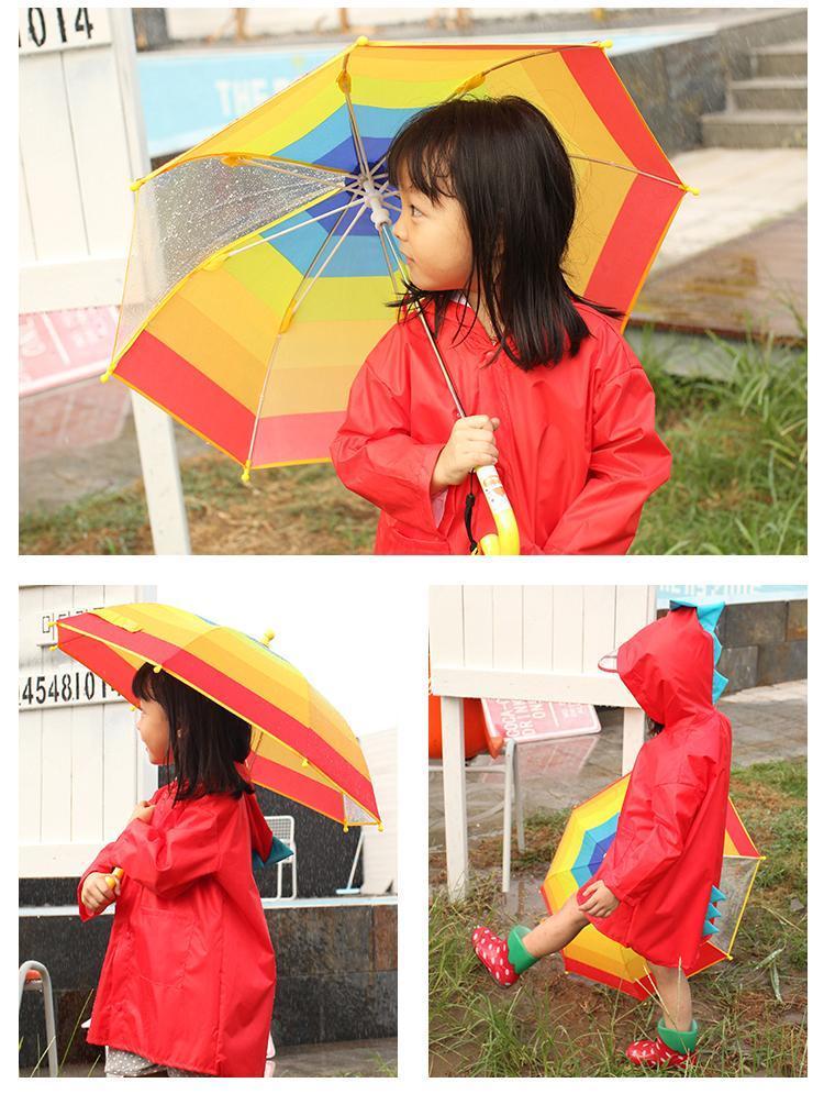 Vilead Official Store Raincoats Yellow / S DINO Rain Coat For Kids