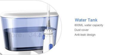 waterpulse Official Store Oral Irrigators 800ml Dental Water Flosser
