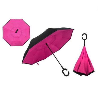 Yesello Umbrella Store Reverse Umbrella Rose RAINAWAY™ Double-Layer Reverse Umbrella