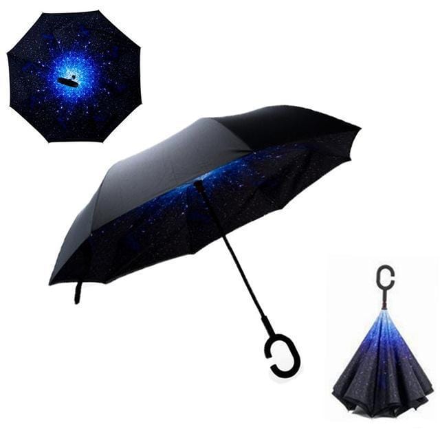 Yesello Umbrella Store Reverse Umbrella Stars RAINAWAY™ Double-Layer Reverse Umbrella